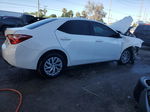 2017 Toyota Corolla L White vin: 2T1BURHE3HC813660