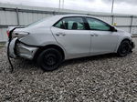 2017 Toyota Corolla L Silver vin: 2T1BURHE3HC814601