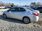 2017 Toyota Corolla L Silver vin: 2T1BURHE3HC826084