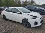 2017 Toyota Corolla L White vin: 2T1BURHE3HC828191