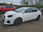 2017 Toyota Corolla L White vin: 2T1BURHE3HC828191