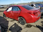 2017 Toyota Corolla L Red vin: 2T1BURHE3HC844147