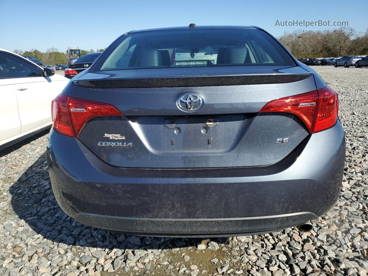 2017 Toyota Corolla L Gray vin: 2T1BURHE3HC848943