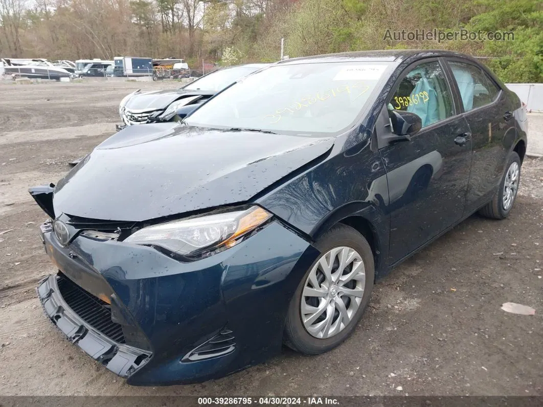 2017 Toyota Corolla Le Blue vin: 2T1BURHE3HC864074