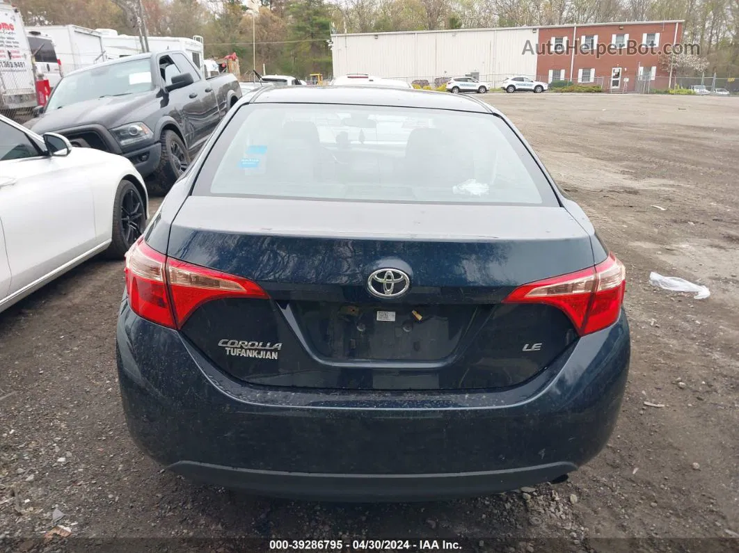 2017 Toyota Corolla Le Blue vin: 2T1BURHE3HC864074