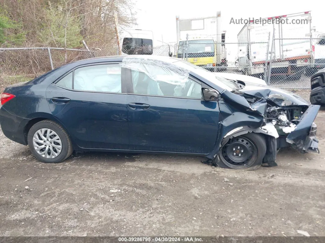 2017 Toyota Corolla Le Синий vin: 2T1BURHE3HC864074