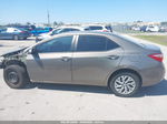 2017 Toyota Corolla Le Gray vin: 2T1BURHE3HC866116