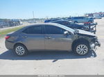 2017 Toyota Corolla Le Gray vin: 2T1BURHE3HC866116