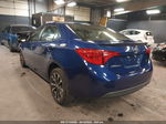 2017 Toyota Corolla Se Blue vin: 2T1BURHE3HC876161