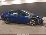 2017 Toyota Corolla Se Blue vin: 2T1BURHE3HC876161