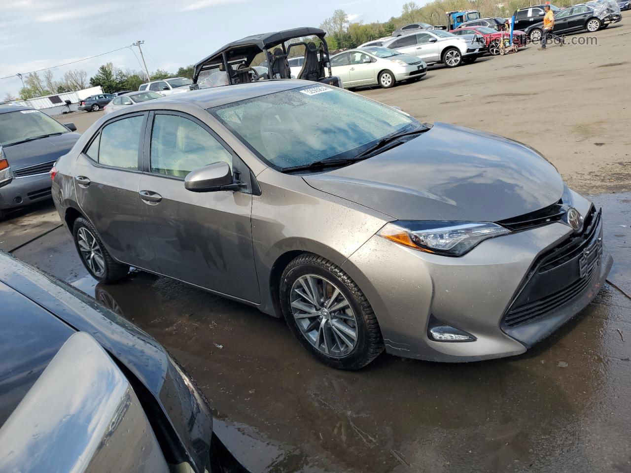 2017 Toyota Corolla L Brown vin: 2T1BURHE3HC915170