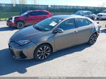 2017 Toyota Corolla Se Brown vin: 2T1BURHE3HC941199