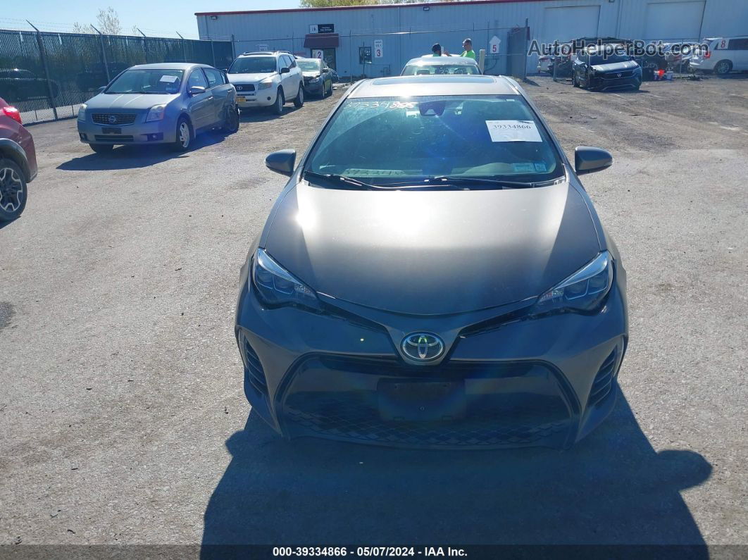 2017 Toyota Corolla Se Коричневый vin: 2T1BURHE3HC941199