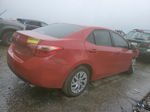 2018 Toyota Corolla L Red vin: 2T1BURHE3JC091869