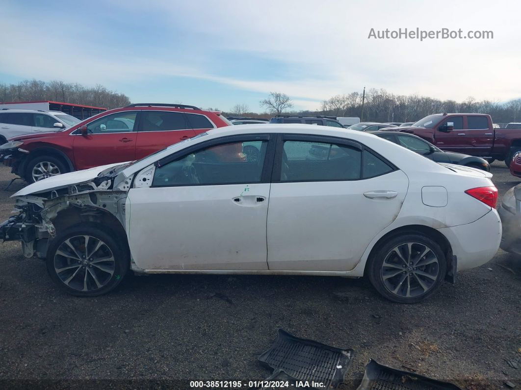 2019 Toyota Corolla Se White vin: 2T1BURHE3KC139727