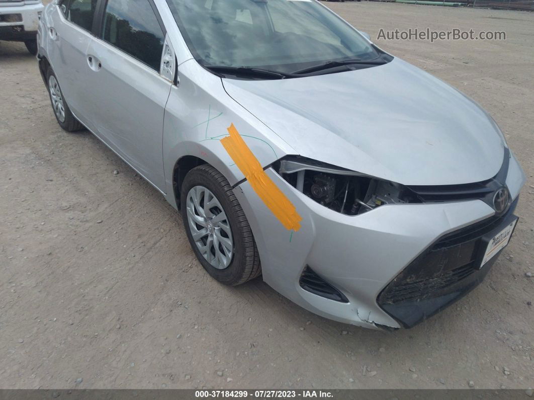 2019 Toyota Corolla L/le/se/xle/xse Серебряный vin: 2T1BURHE3KC144958