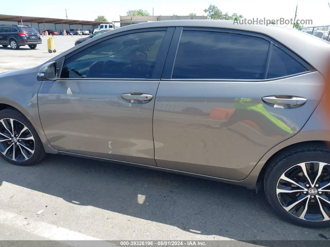 2019 Toyota Corolla Se Gray vin: 2T1BURHE3KC148184