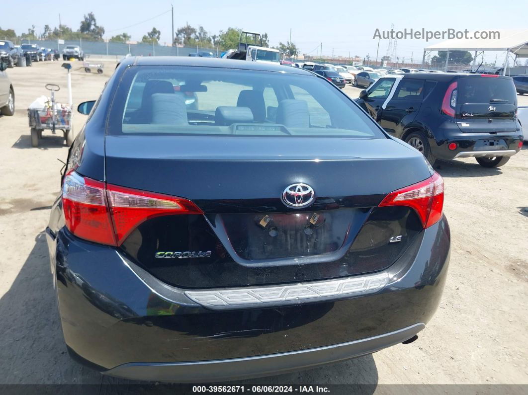 2019 Toyota Corolla Le Черный vin: 2T1BURHE3KC158360