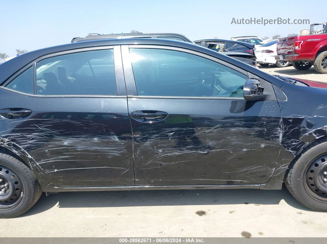 2019 Toyota Corolla Le Black vin: 2T1BURHE3KC158360