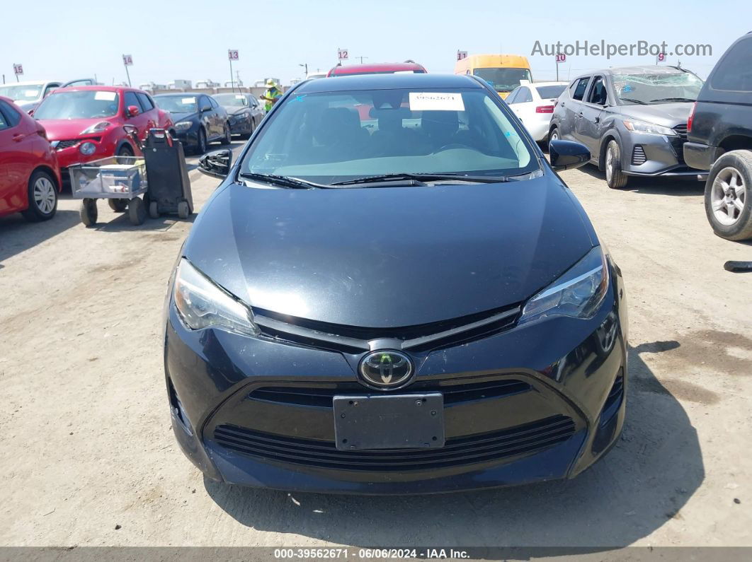 2019 Toyota Corolla Le Черный vin: 2T1BURHE3KC158360