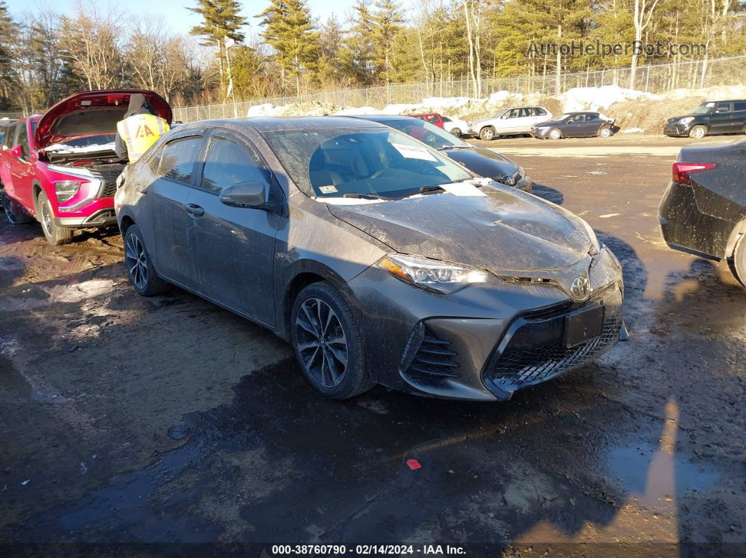 2019 Toyota Corolla Se Серый vin: 2T1BURHE3KC160285