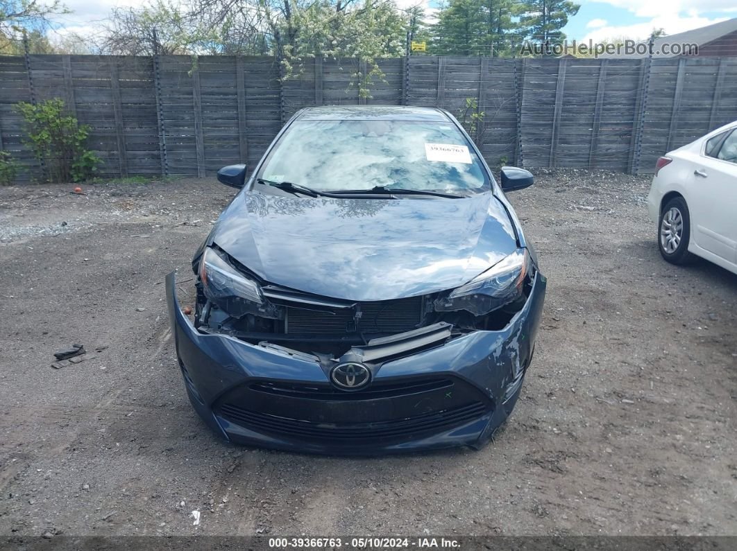 2019 Toyota Corolla Le Blue vin: 2T1BURHE3KC180732