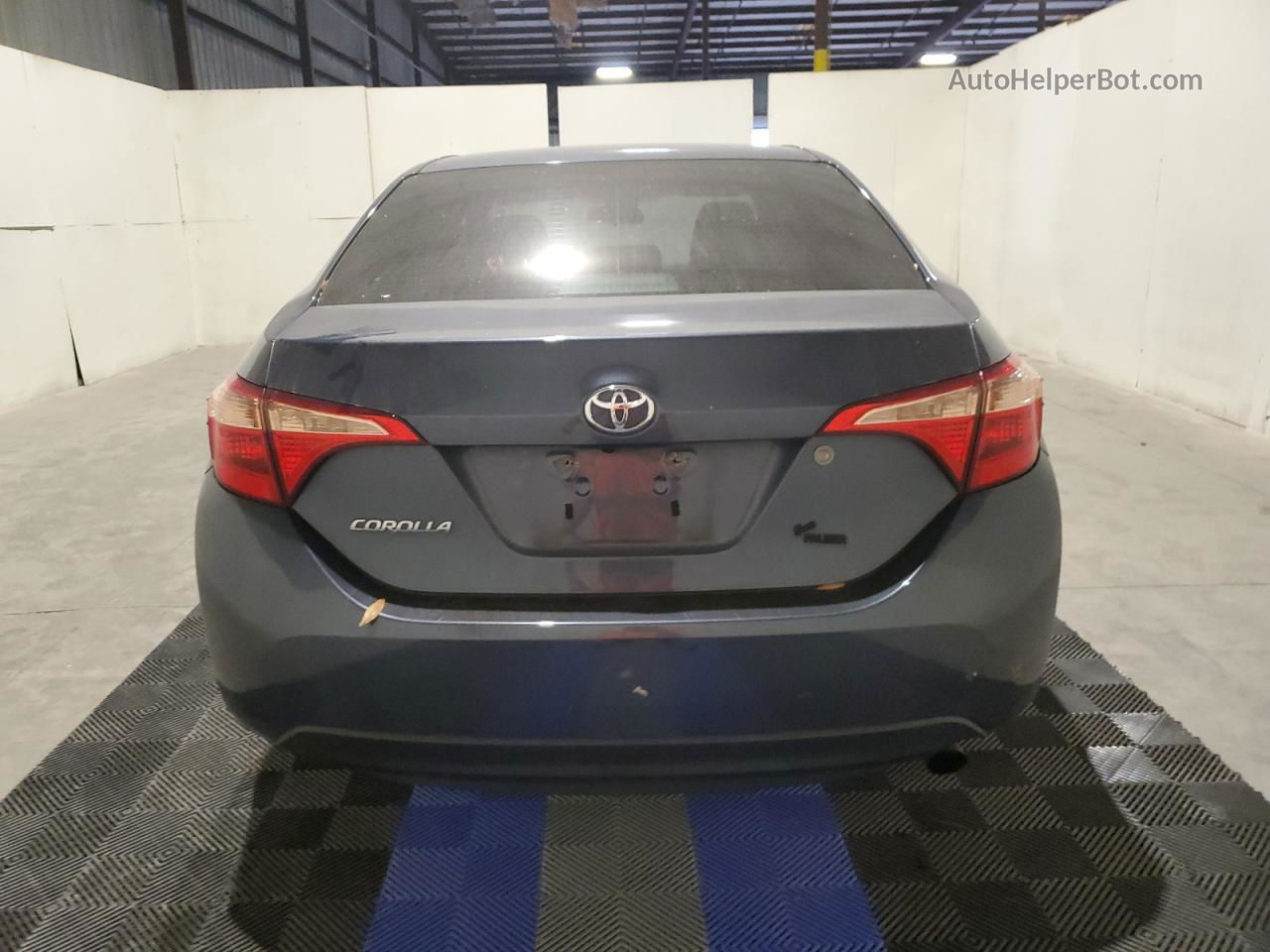 2019 Toyota Corolla L Blue vin: 2T1BURHE3KC181198