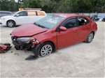 2019 Toyota Corolla L Red vin: 2T1BURHE3KC188829