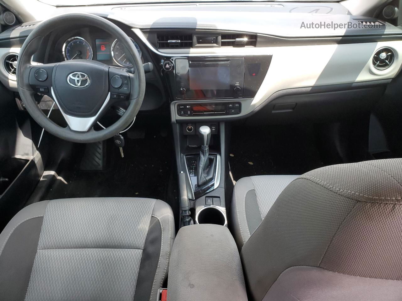 2019 Toyota Corolla L Синий vin: 2T1BURHE3KC213485