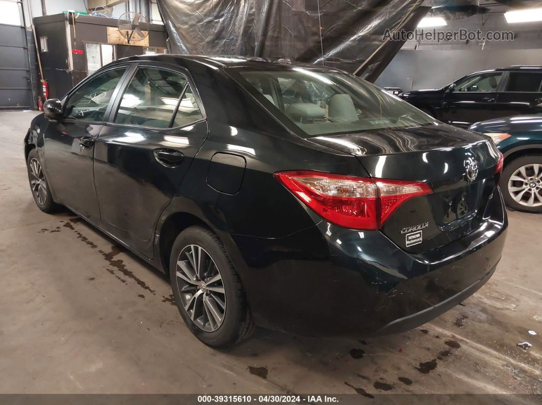 2019 Toyota Corolla Le Black vin: 2T1BURHE3KC221778