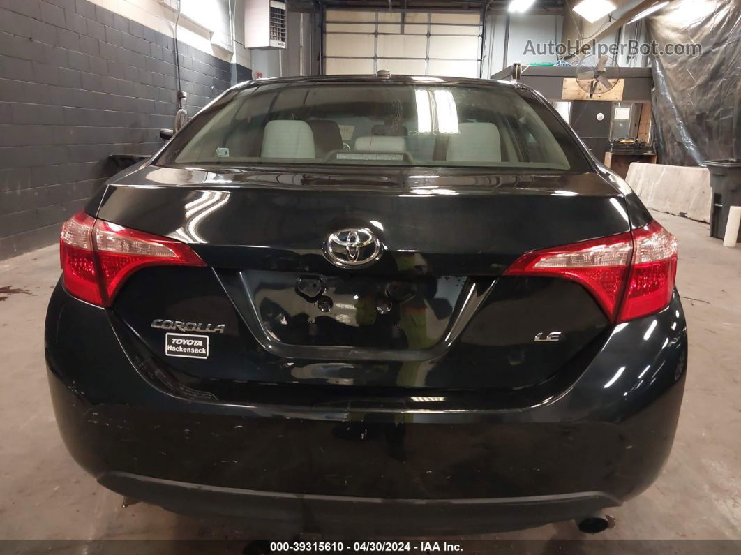 2019 Toyota Corolla Le Black vin: 2T1BURHE3KC221778