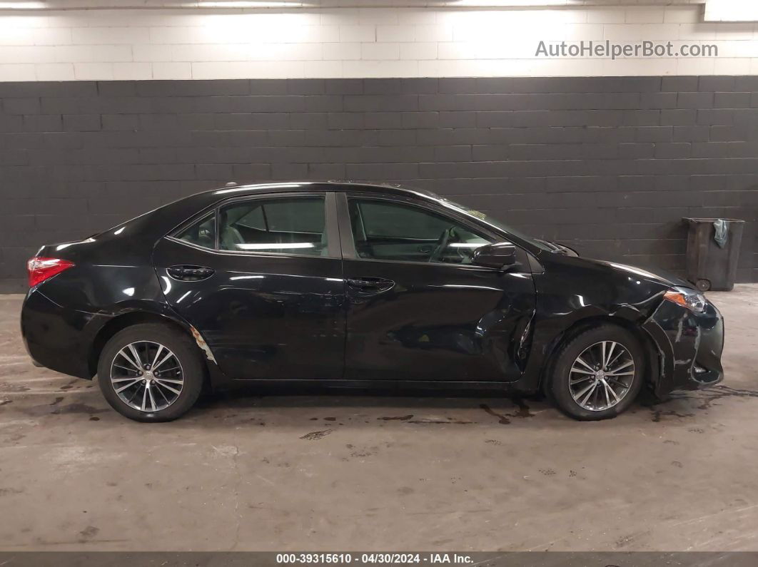 2019 Toyota Corolla Le Black vin: 2T1BURHE3KC221778