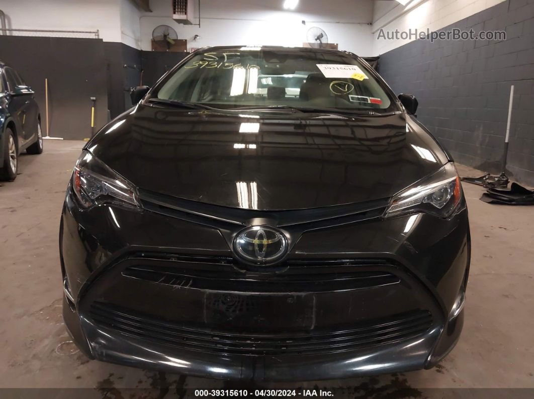 2019 Toyota Corolla Le Black vin: 2T1BURHE3KC221778