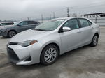 2019 Toyota Corolla L Silver vin: 2T1BURHE3KC223207