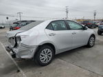 2019 Toyota Corolla L Silver vin: 2T1BURHE3KC223207