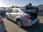 2019 Toyota Corolla L Silver vin: 2T1BURHE3KC227578