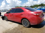 2019 Toyota Corolla L Red vin: 2T1BURHE3KC233574