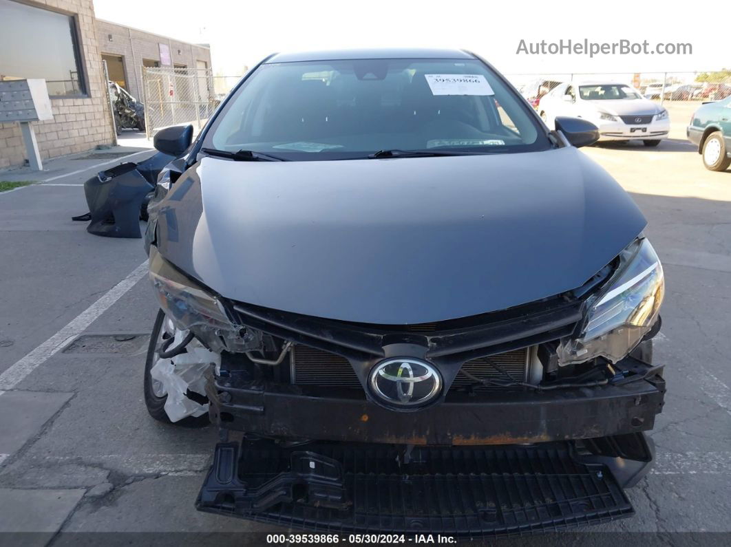 2019 Toyota Corolla Le Dark Blue vin: 2T1BURHE3KC247166