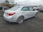 2014 Toyota Corolla L Silver vin: 2T1BURHE4EC005166