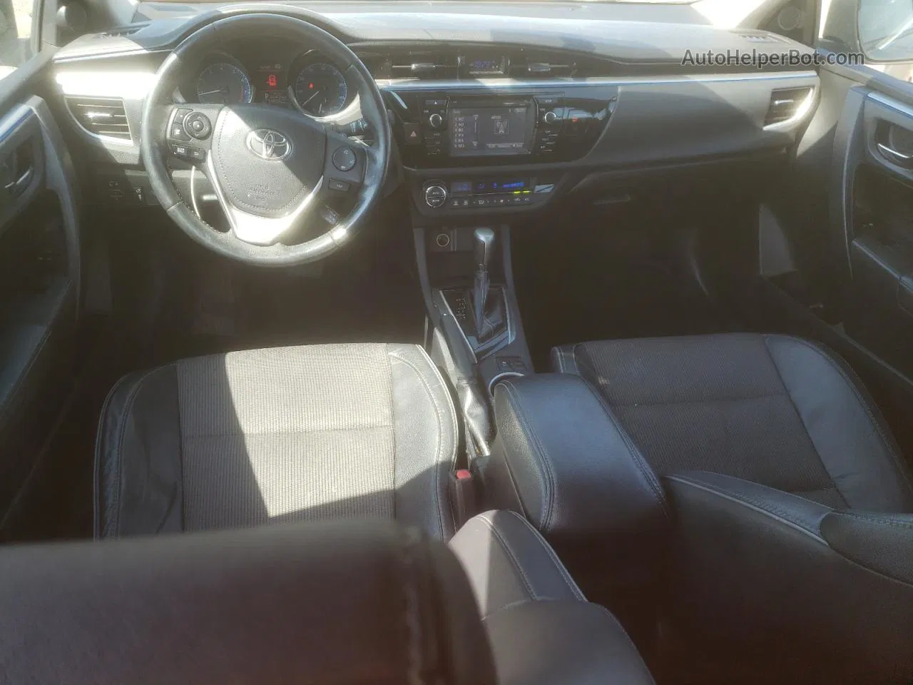 2014 Toyota Corolla L Синий vin: 2T1BURHE4EC044419