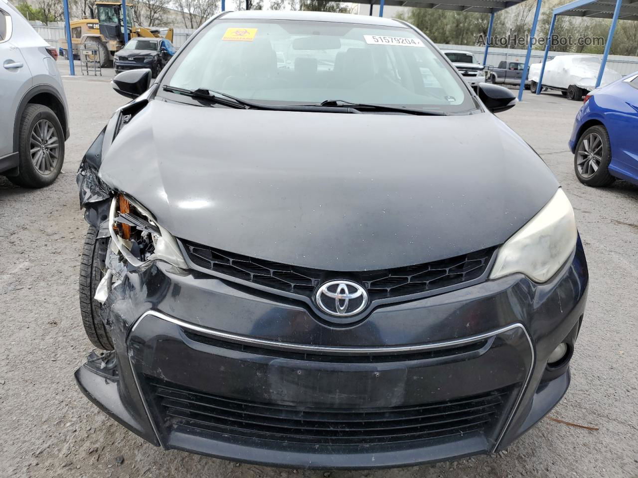 2014 Toyota Corolla L Black vin: 2T1BURHE4EC046123