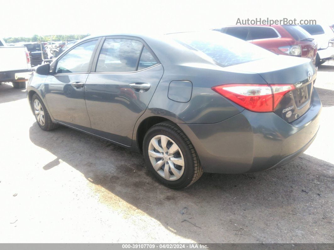 2014 Toyota Corolla Le Blue vin: 2T1BURHE4EC050060