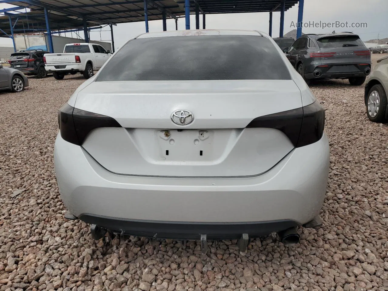 2014 Toyota Corolla L Silver vin: 2T1BURHE4EC060085