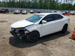 2014 Toyota Corolla L White vin: 2T1BURHE4EC078733