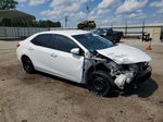 2014 Toyota Corolla L White vin: 2T1BURHE4EC078733