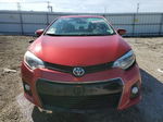 2014 Toyota Corolla L Красный vin: 2T1BURHE4EC095421