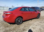 2014 Toyota Corolla L Красный vin: 2T1BURHE4EC095421