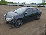 2014 Toyota Corolla L Black vin: 2T1BURHE4EC103727