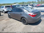 2014 Toyota Corolla S Plus Gray vin: 2T1BURHE4EC118096