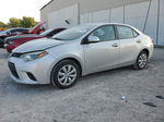 2014 Toyota Corolla L Silver vin: 2T1BURHE4EC158002